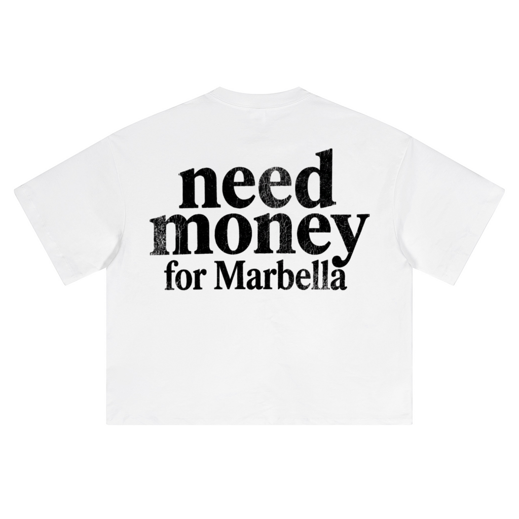 Unisex Heavyweight Short-Sleeved Oversized Cropped T-Shirt(280GSM)