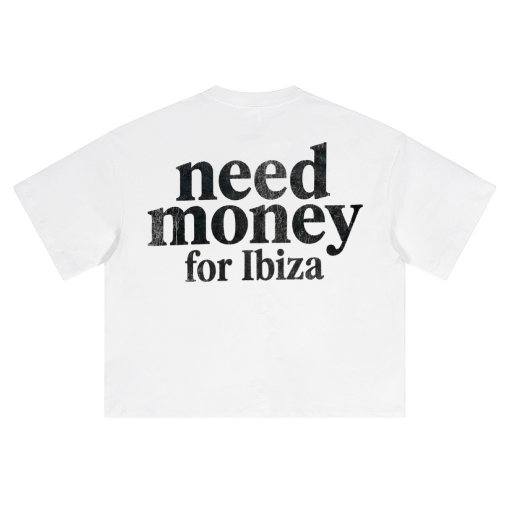 Unisex Heavyweight Short-Sleeved Oversized Cropped T-Shirt(280GSM)