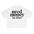 Unisex Heavyweight Short-Sleeved Oversized Cropped T-Shirt(280GSM)