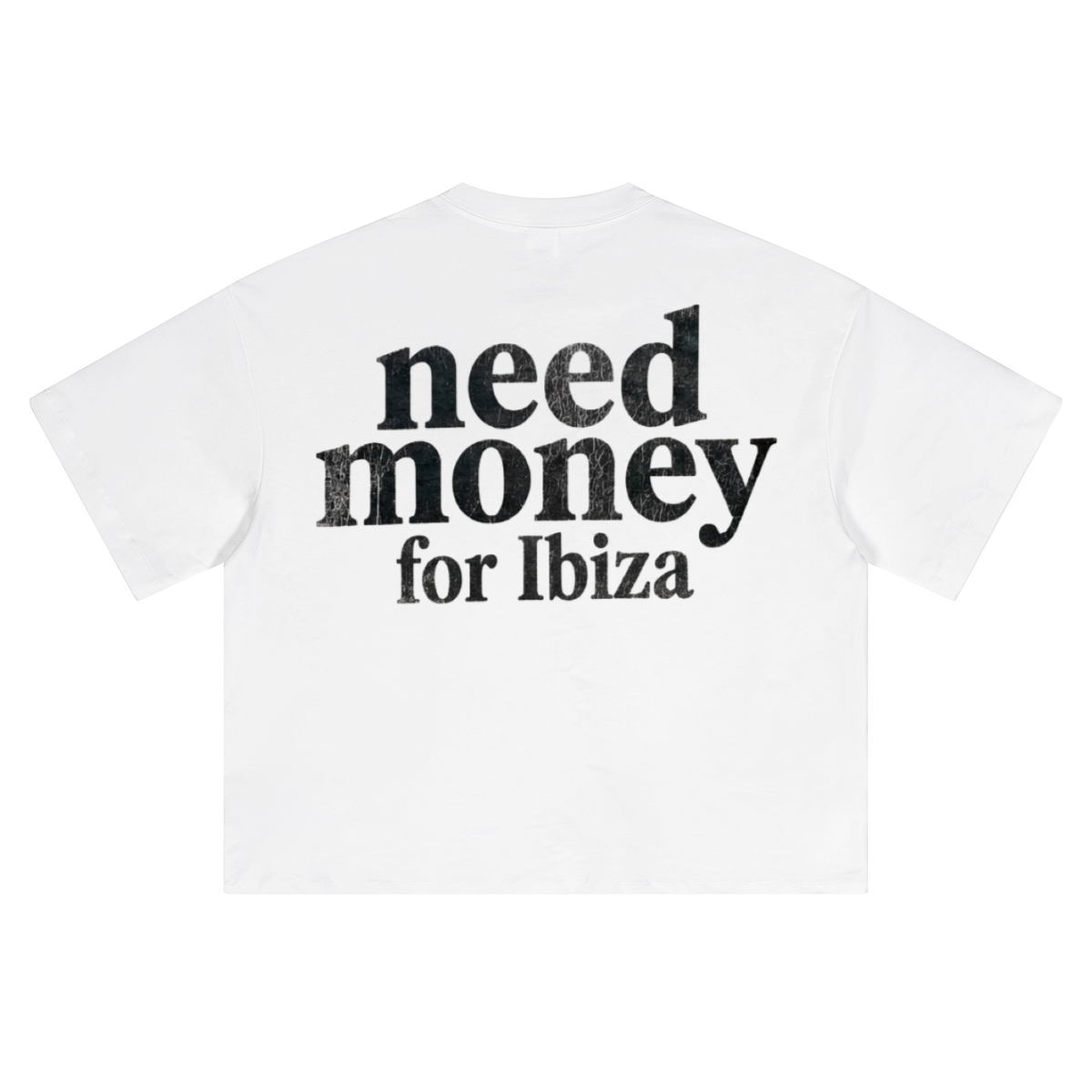 Unisex Heavyweight Short-Sleeved Oversized Cropped T-Shirt(280GSM)