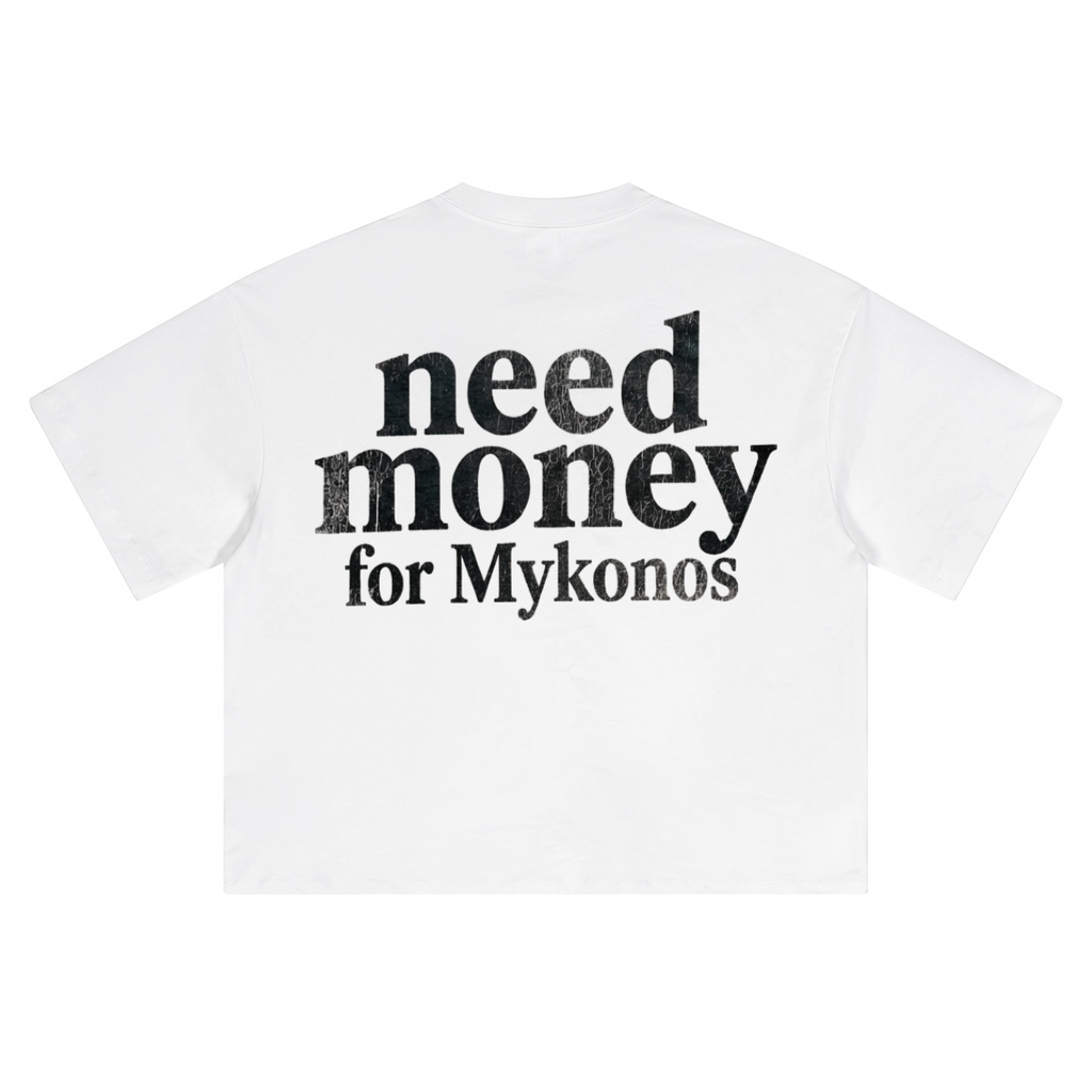 Unisex Heavyweight Short-Sleeved Oversized Cropped T-Shirt(280GSM)
