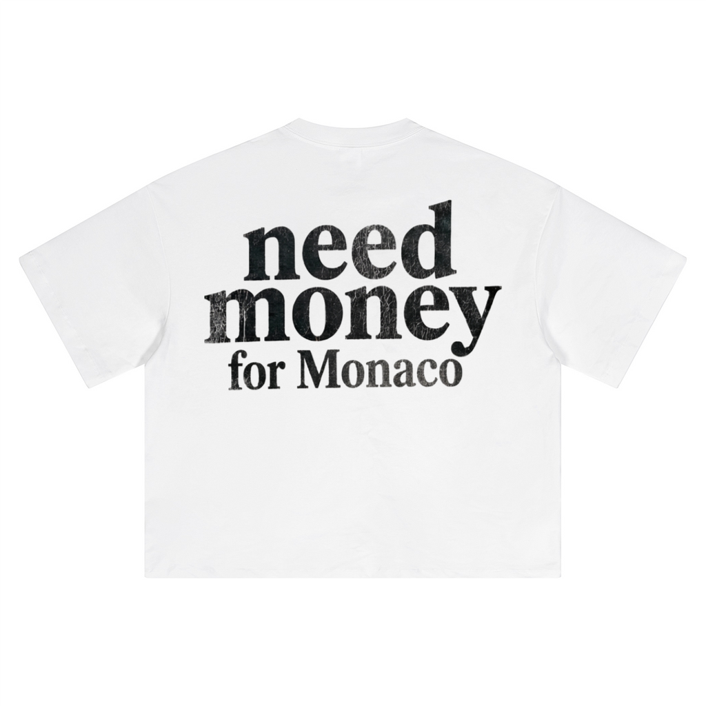 Unisex Heavyweight Short-Sleeved Oversized Cropped T-Shirt(280GSM)