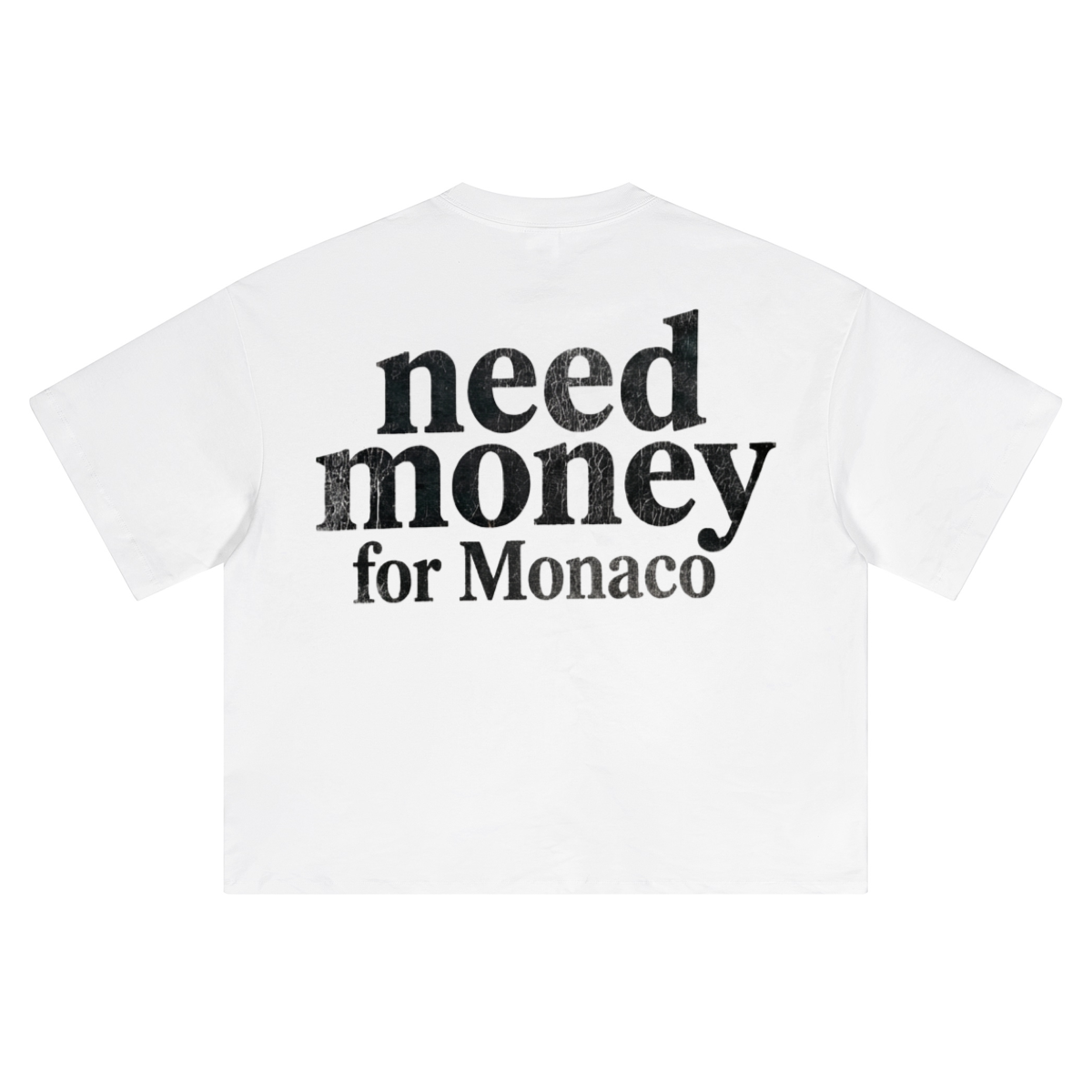 Unisex Heavyweight Short-Sleeved Oversized Cropped T-Shirt(280GSM)