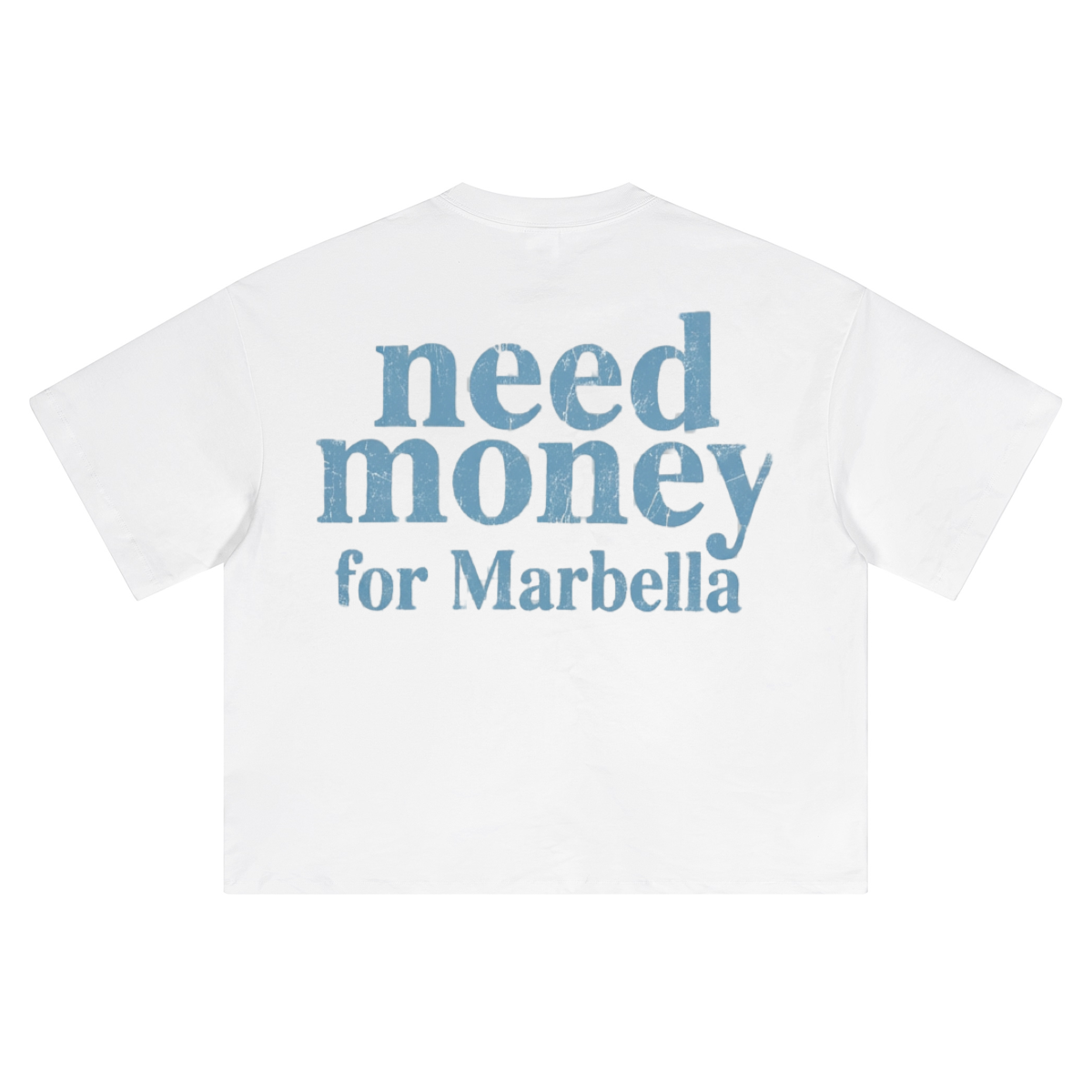 Unisex Heavyweight Short-Sleeved Oversized Cropped T-Shirt(280GSM)