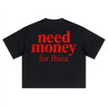 Unisex Heavyweight Short-Sleeved Oversized Cropped T-Shirt(280GSM)