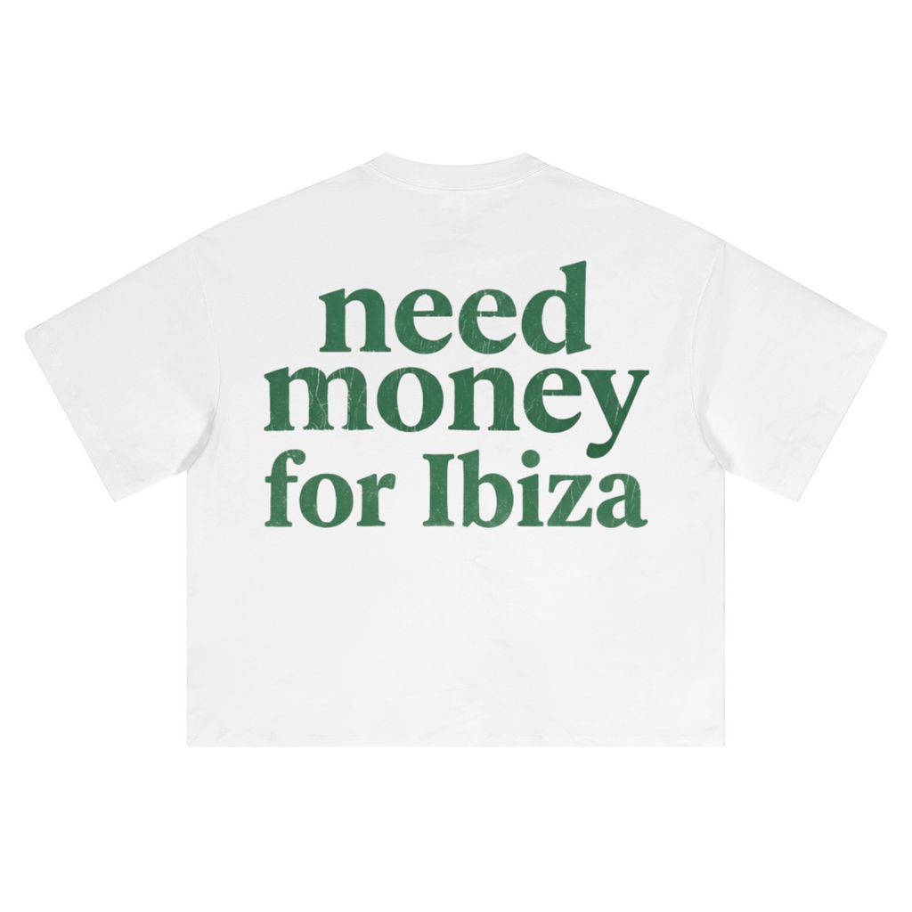 Unisex Heavyweight Short-Sleeved Oversized Cropped T-Shirt(280GSM)
