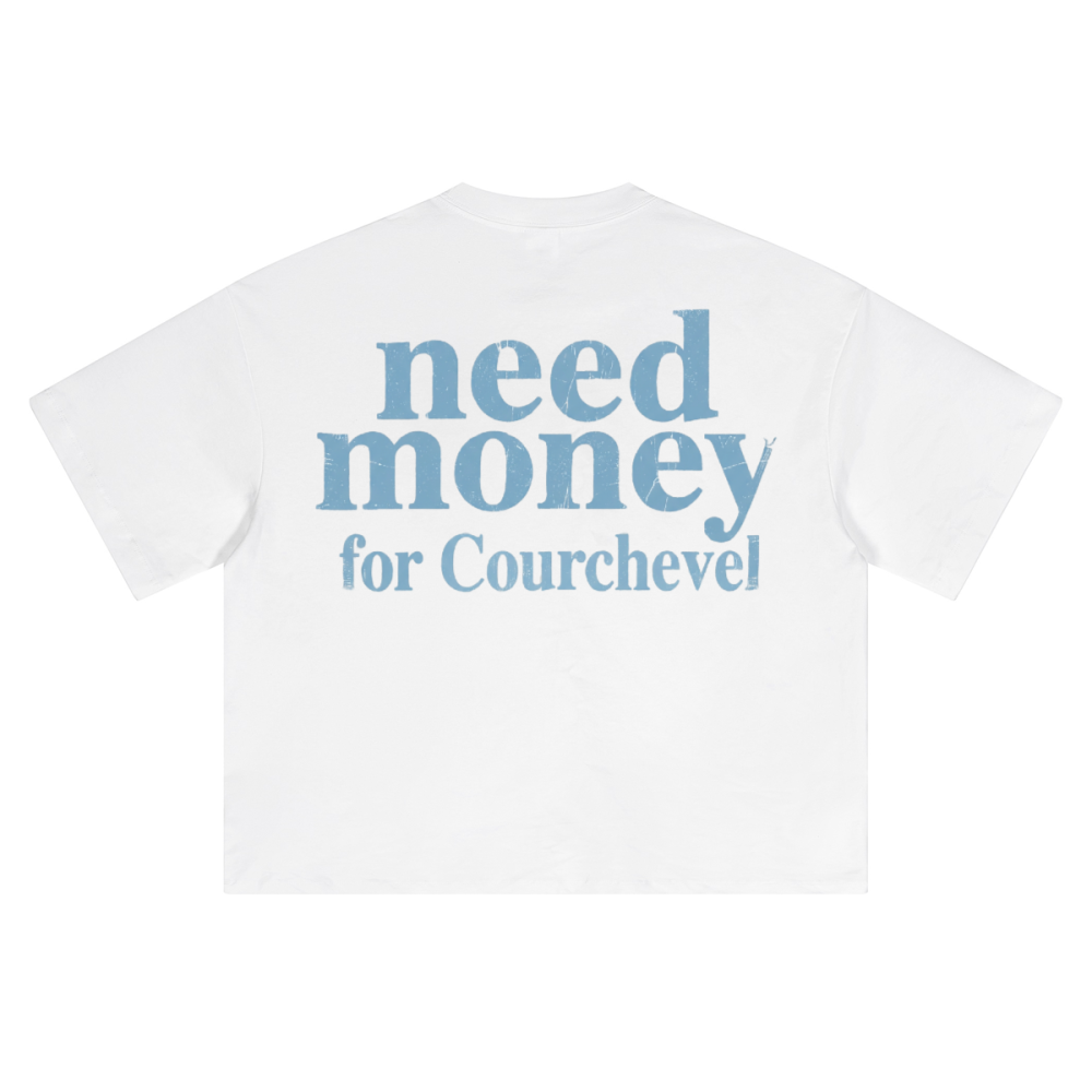Unisex Heavyweight Short-Sleeved Oversized Cropped T-Shirt(280GSM)