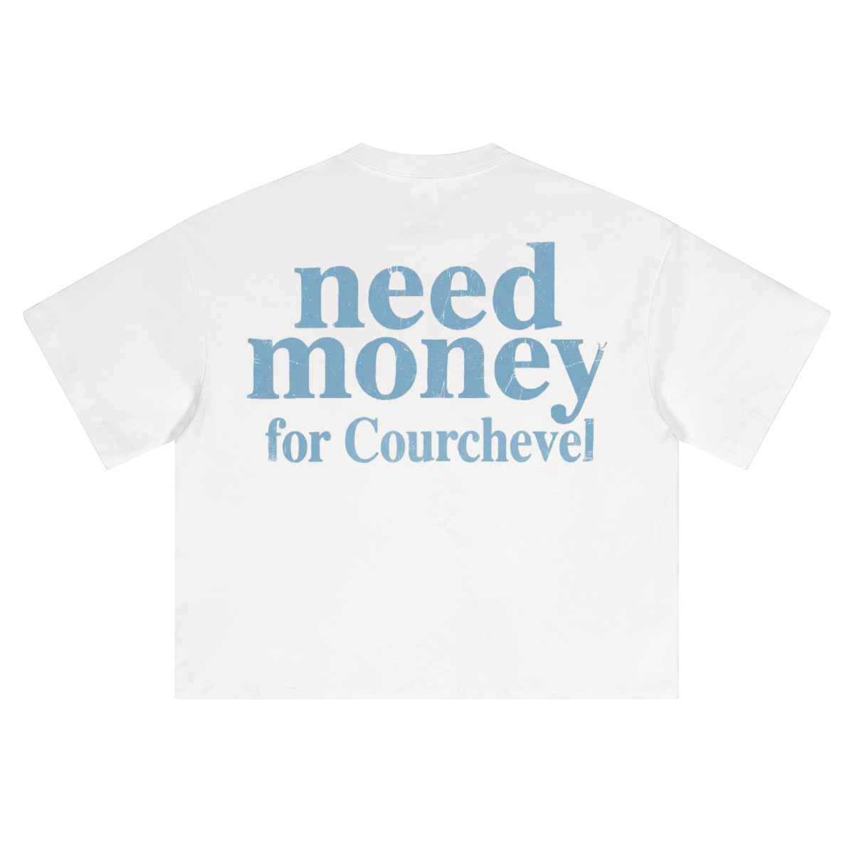 Unisex Heavyweight Short-Sleeved Oversized Cropped T-Shirt(280GSM)