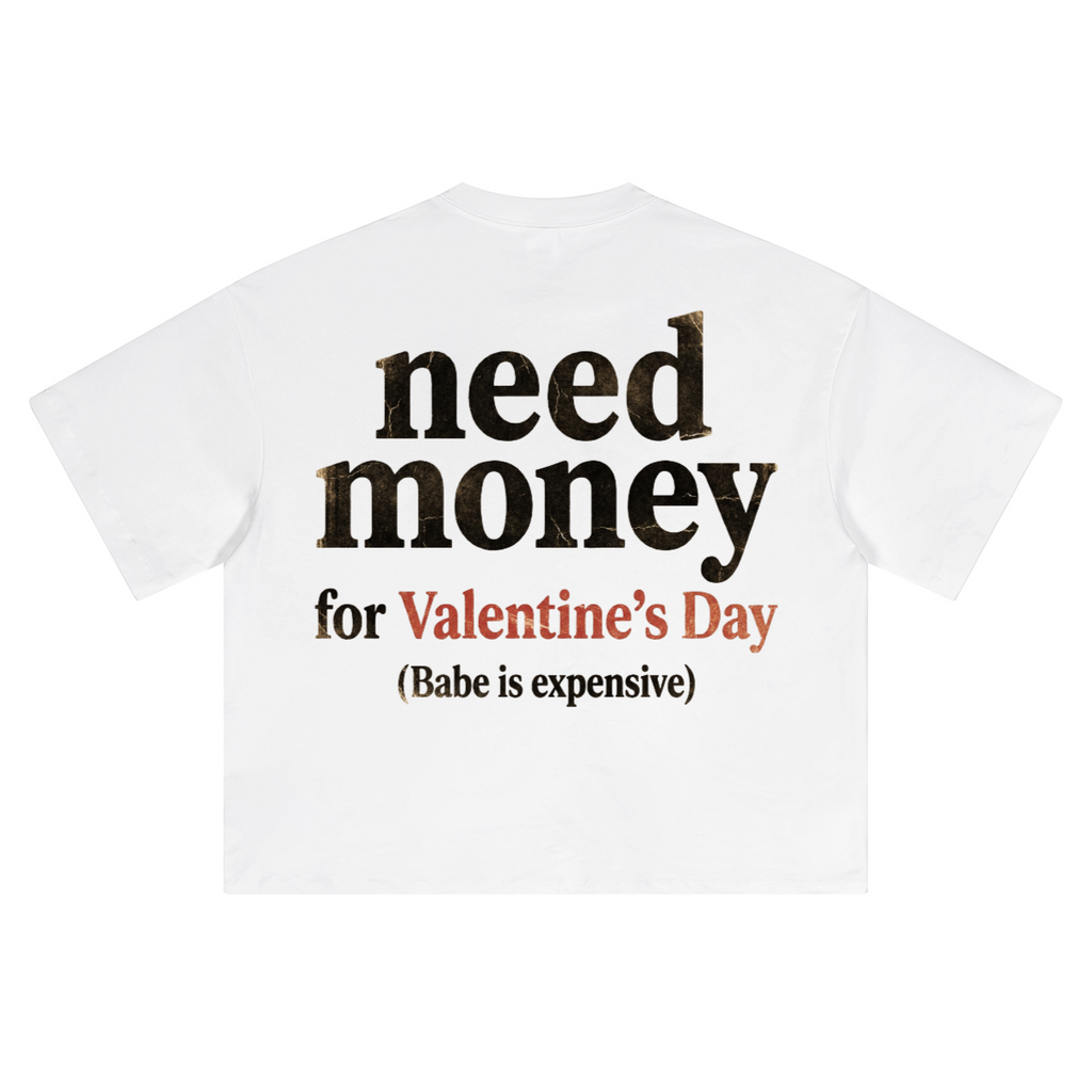Unisex Heavyweight Short-Sleeved Oversized Cropped T-Shirt(280GSM)