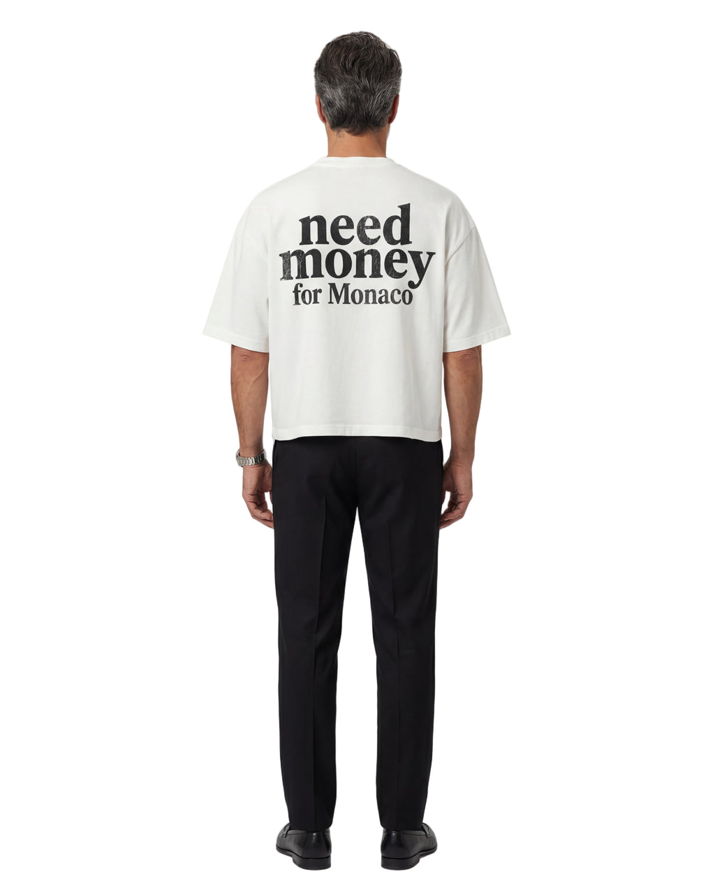 Unisex Heavyweight Short-Sleeved Oversized Cropped T-Shirt(280GSM)