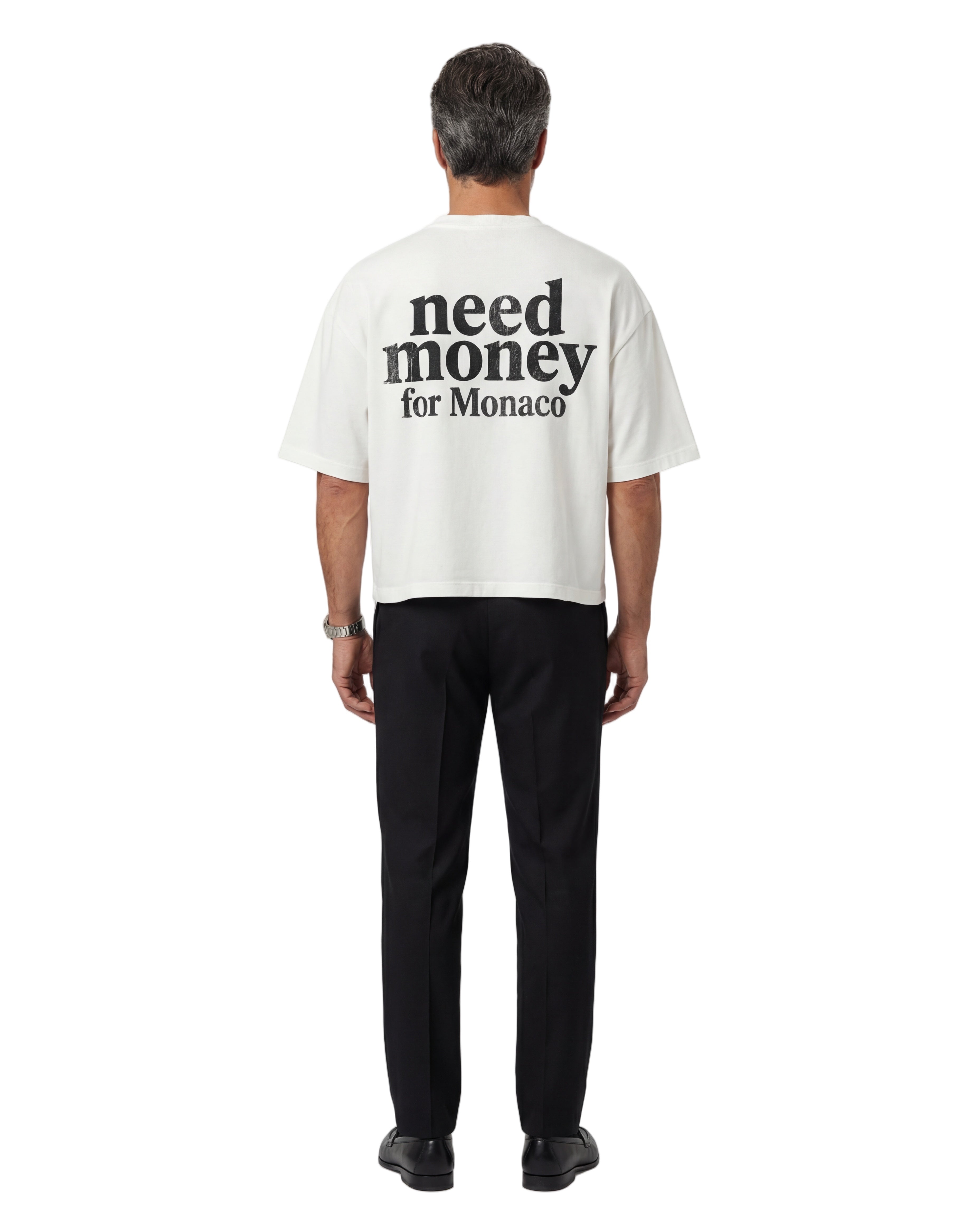 Unisex Heavyweight Short-Sleeved Oversized Cropped T-Shirt(280GSM)