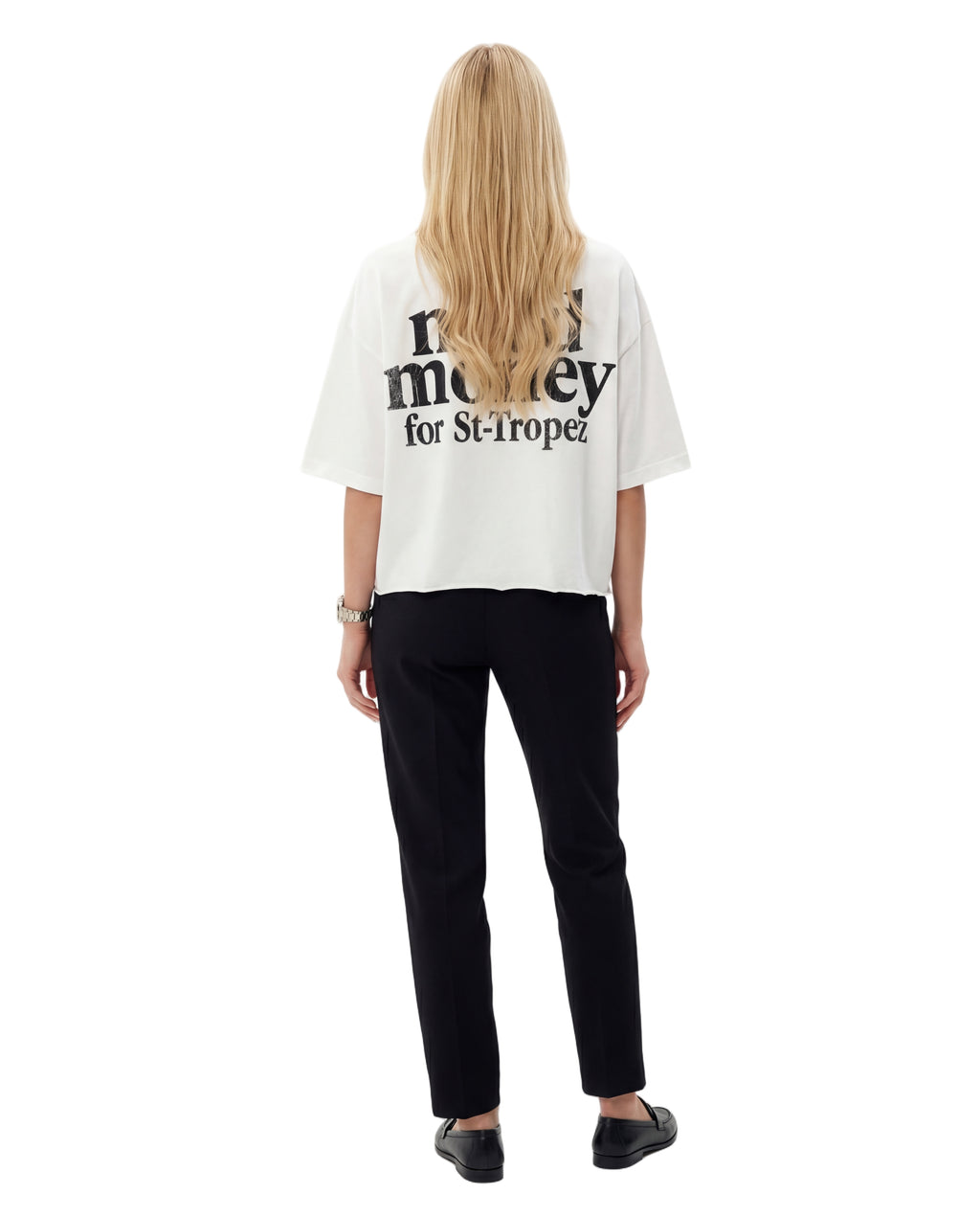 Unisex Heavyweight Short-Sleeved Oversized Cropped T-Shirt(280GSM)
