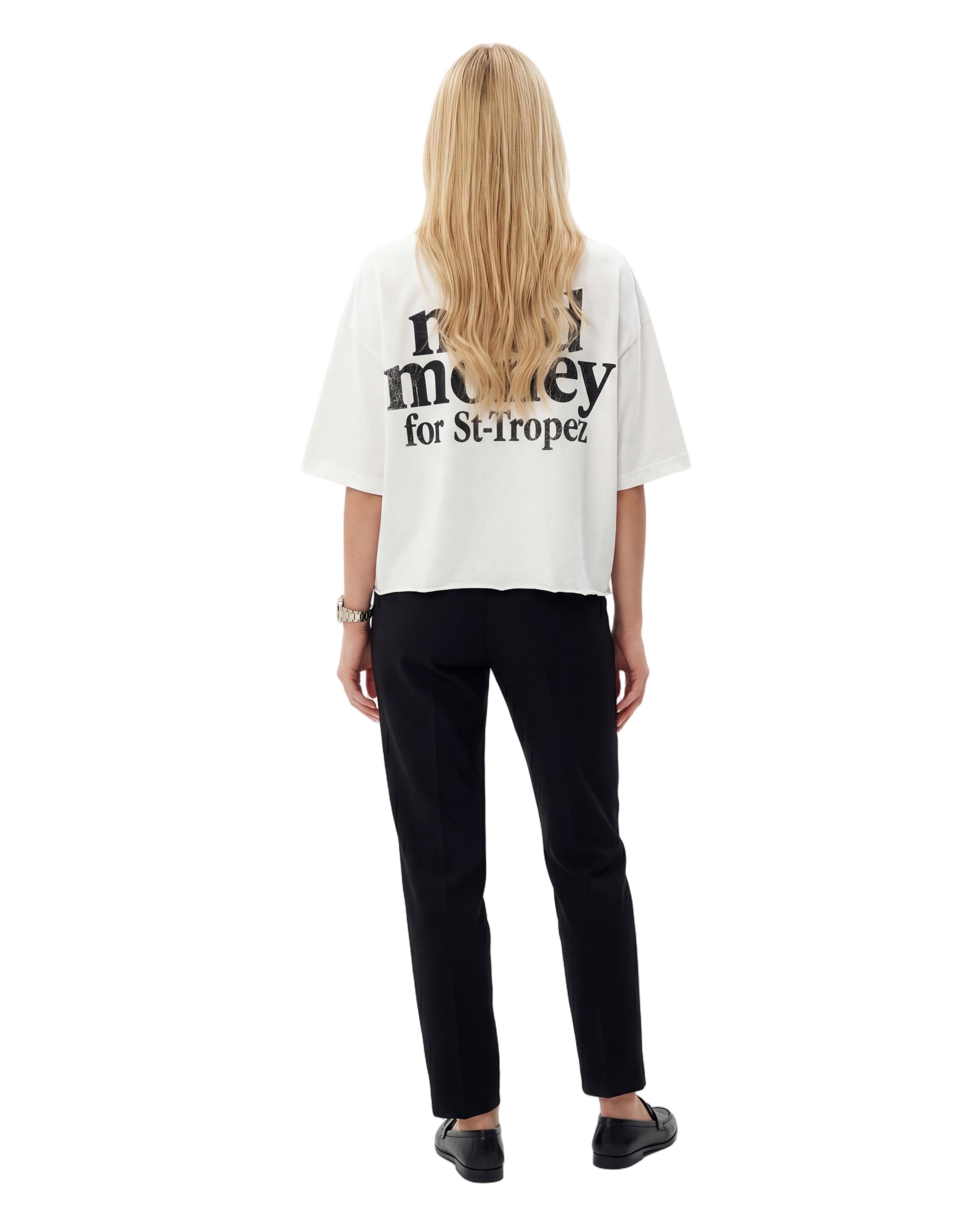 Unisex Heavyweight Short-Sleeved Oversized Cropped T-Shirt(280GSM)