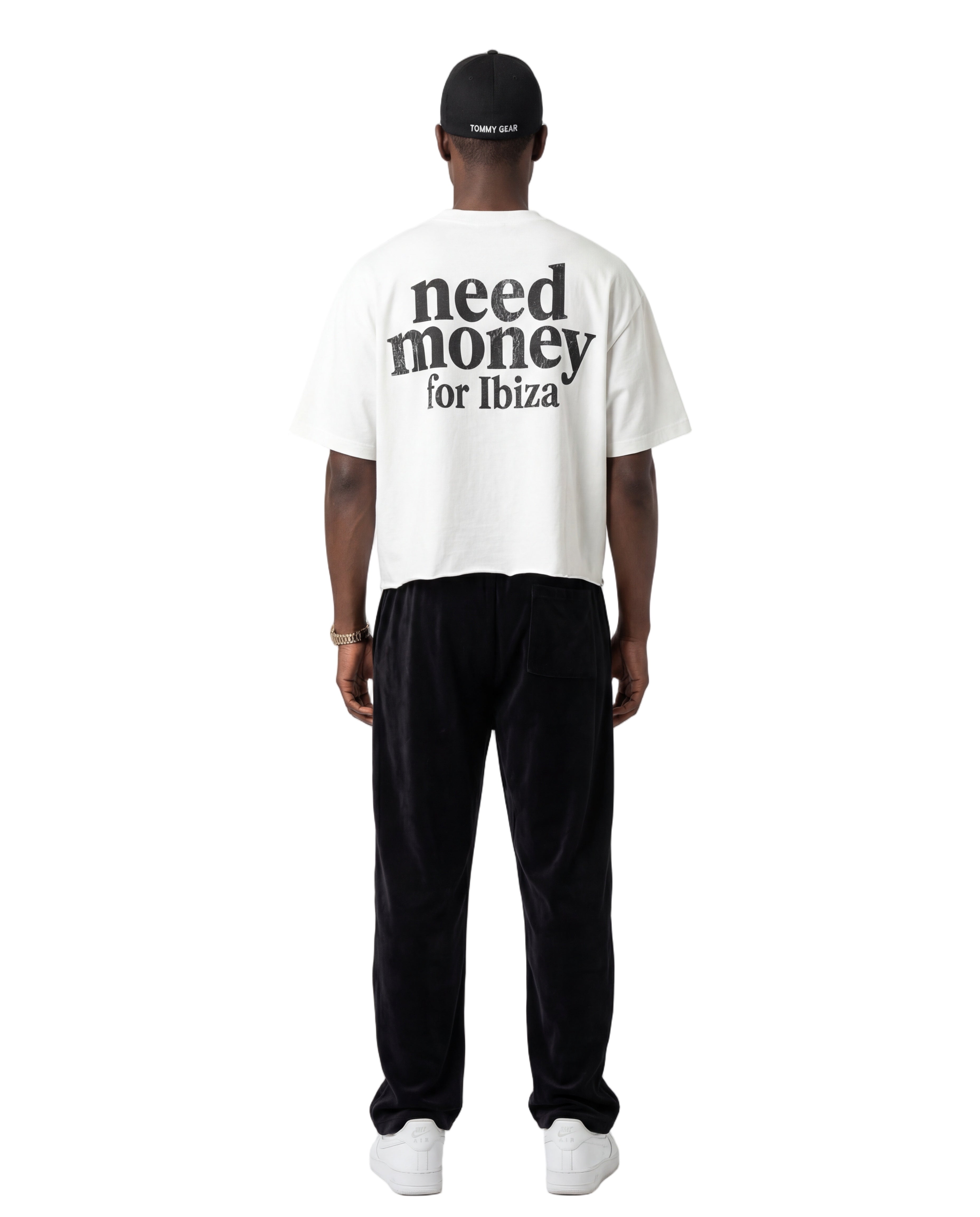 Unisex Heavyweight Short-Sleeved Oversized Cropped T-Shirt(280GSM)
