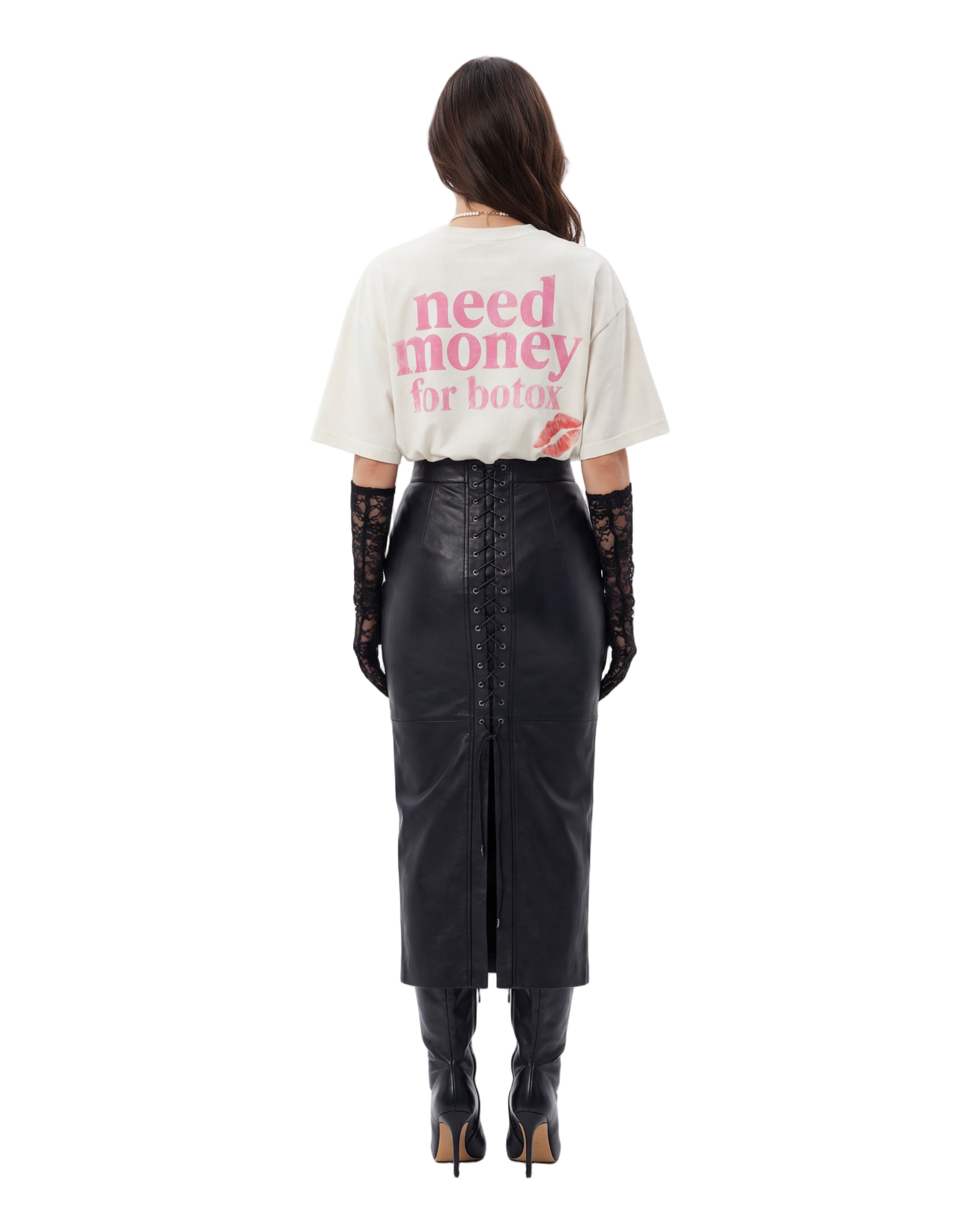 Unisex Heavyweight Short-Sleeved Oversized Cropped T-Shirt(280GSM)