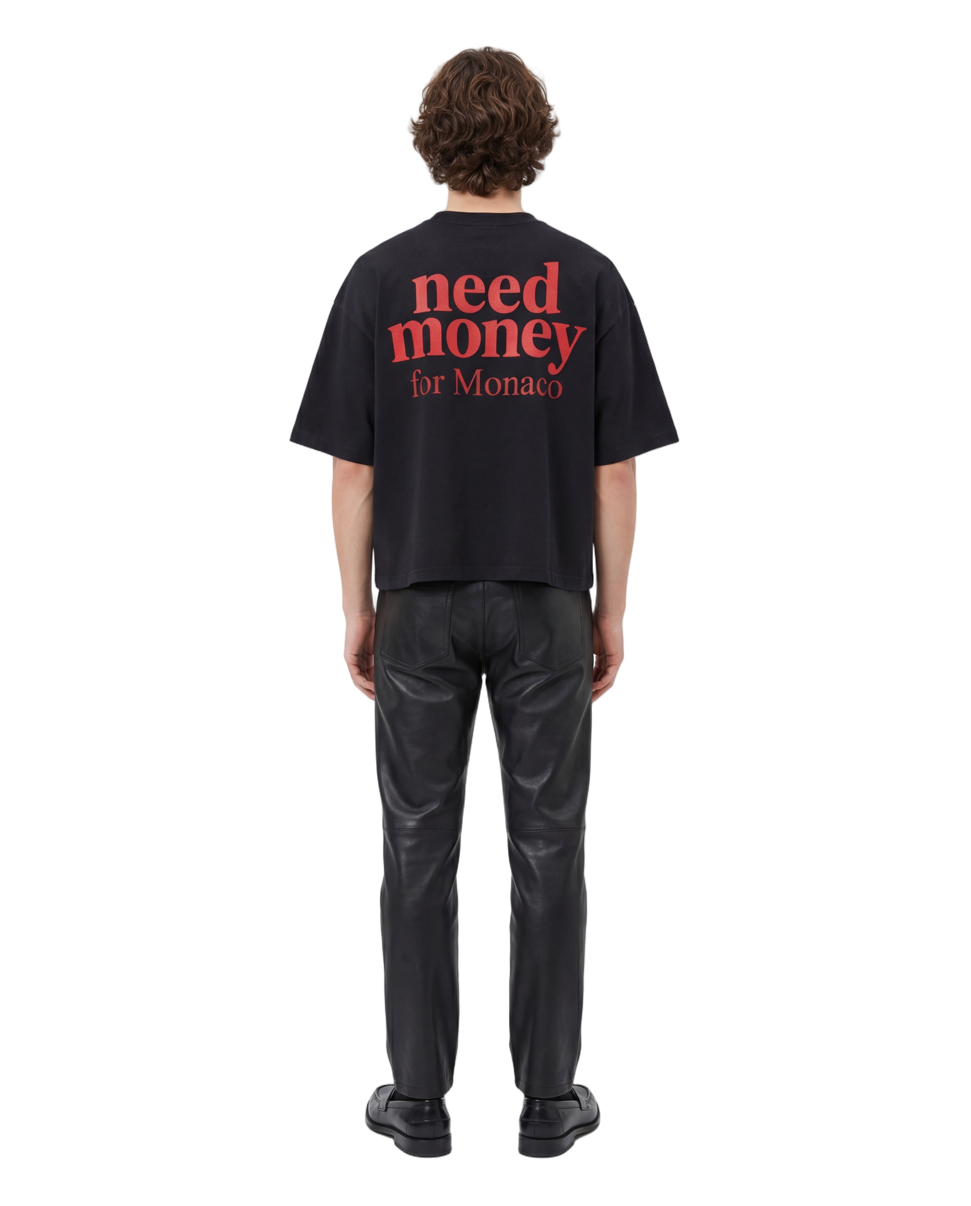 Unisex Heavyweight Short-Sleeved Oversized Cropped T-Shirt(280GSM)